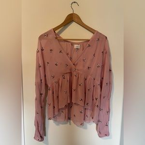 Wilfred Peplum Blouse